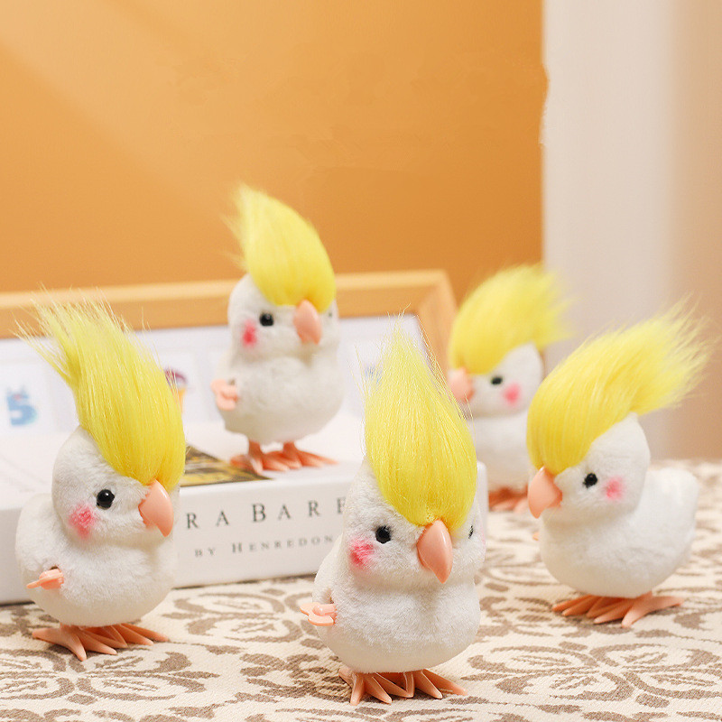 Kids Y Toys - INS Kawaii Jumping Parrot Simulated Plush