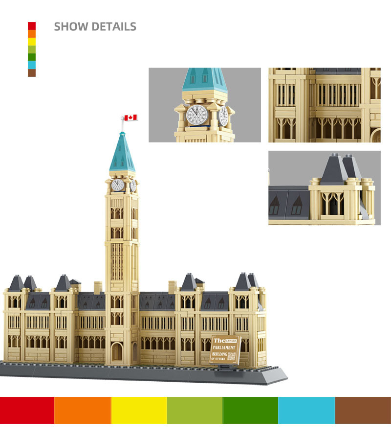 Kids Toys Canada - World Famous City Modern Architecture Parliament