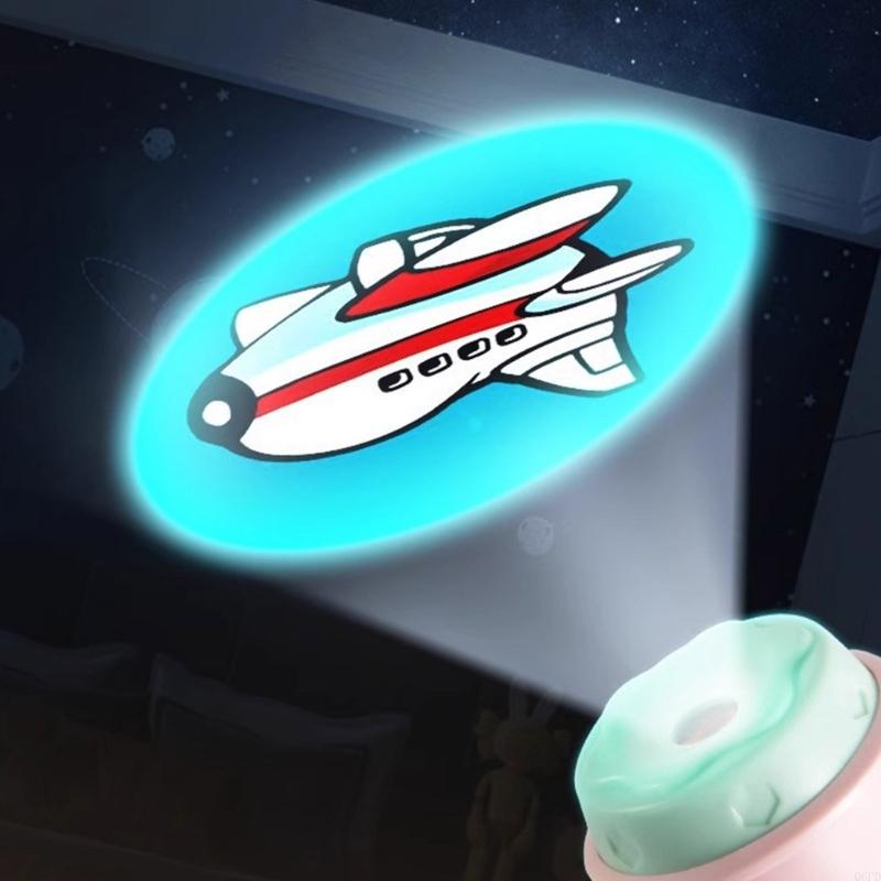 Kids Toys Cartoon Images - Safe Plastic Kids Projector Flashlight Educational