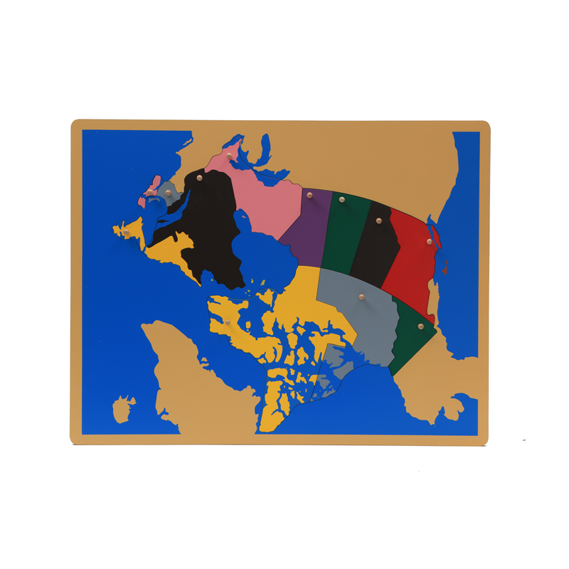Wood  Map Puzzle of Canada Mon - Kids Toys Canada review and price