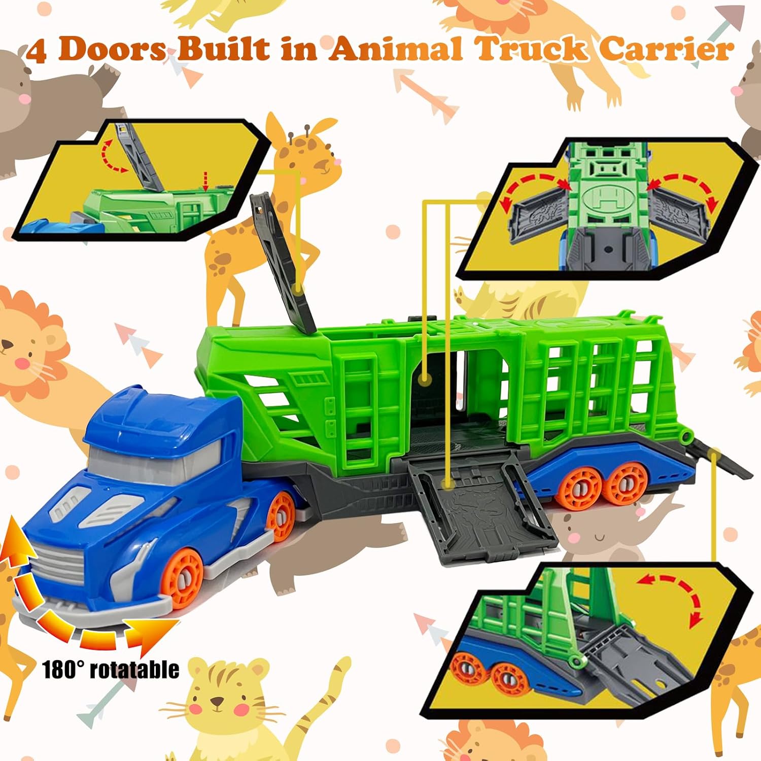 Dinosaur Animal Transport Vehi - Kids Toys Dinosaur review and price