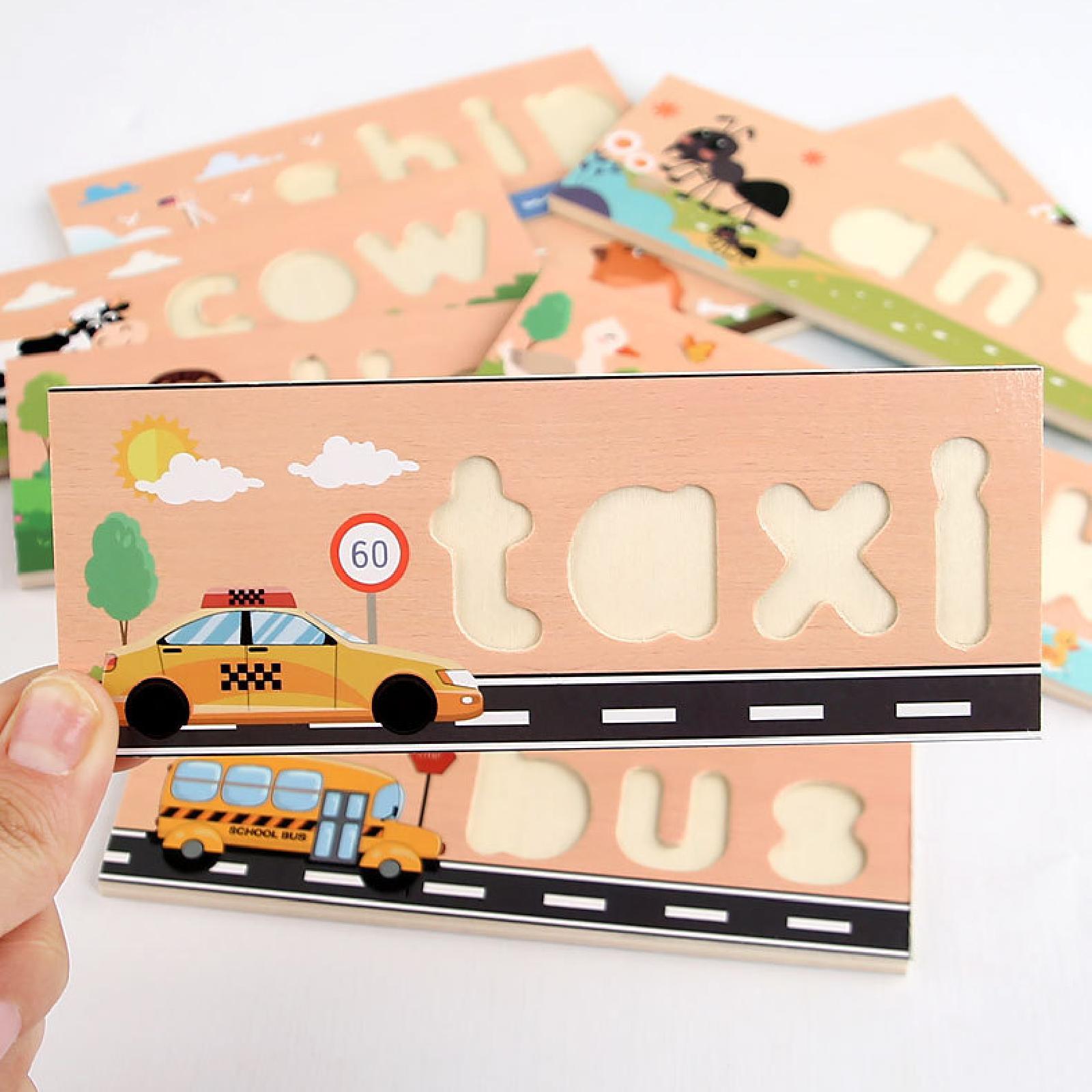 Wooden Spell Learning Toys wit - Kids Toys 2 Year Old review and price
