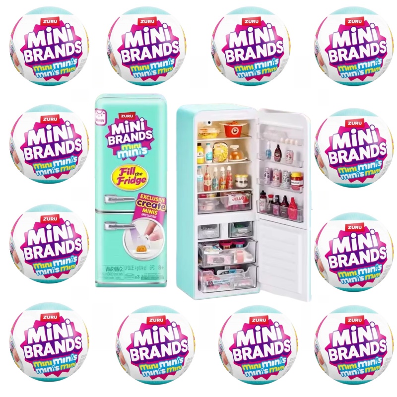 New ZURU Mini Brands Refrigera - Kids Toys Brand review and price