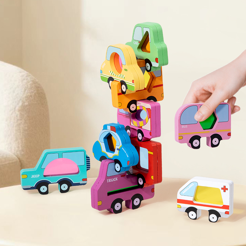Wooden Animal Acrylic Stacking - Wooden Blocks Stacking review and price