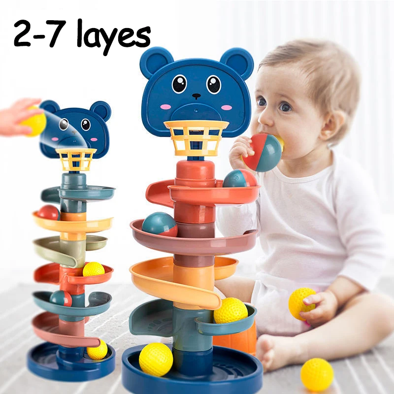 2-7 Layes Track Rolling Ball P - Kids Toys 2 Year Old review and price