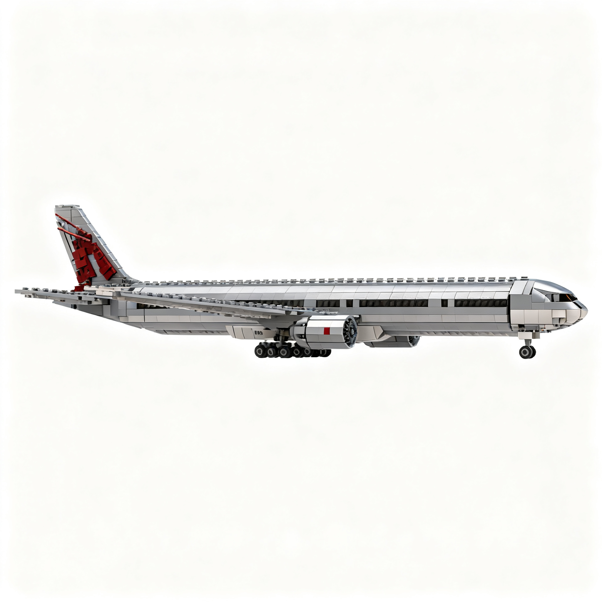 2171pcs MOC Boeing 300ER Qatar - Kids Toys Qatar review and price
