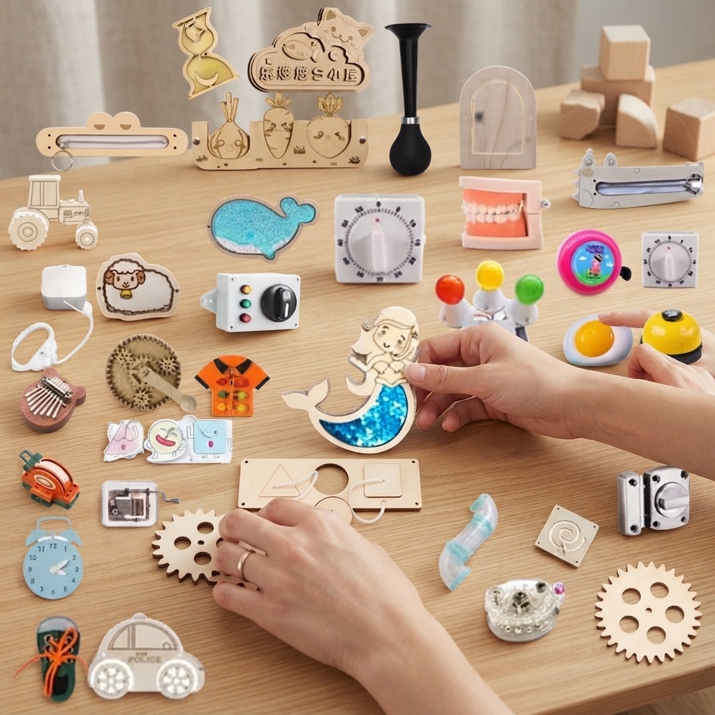 Dinosaur Busy Board Wooden DIY - Kids Toys Dinosaur review and price