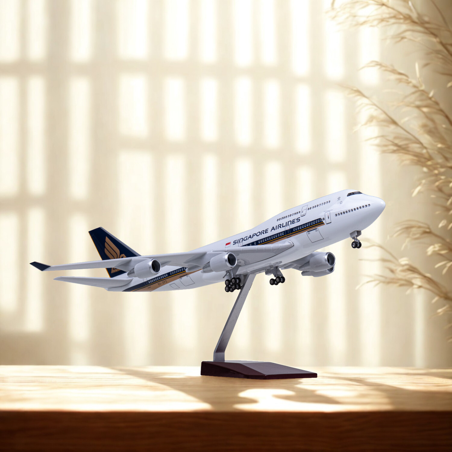 47cm B747 Singapore Model Airc - Kids Toys Singapore review and price