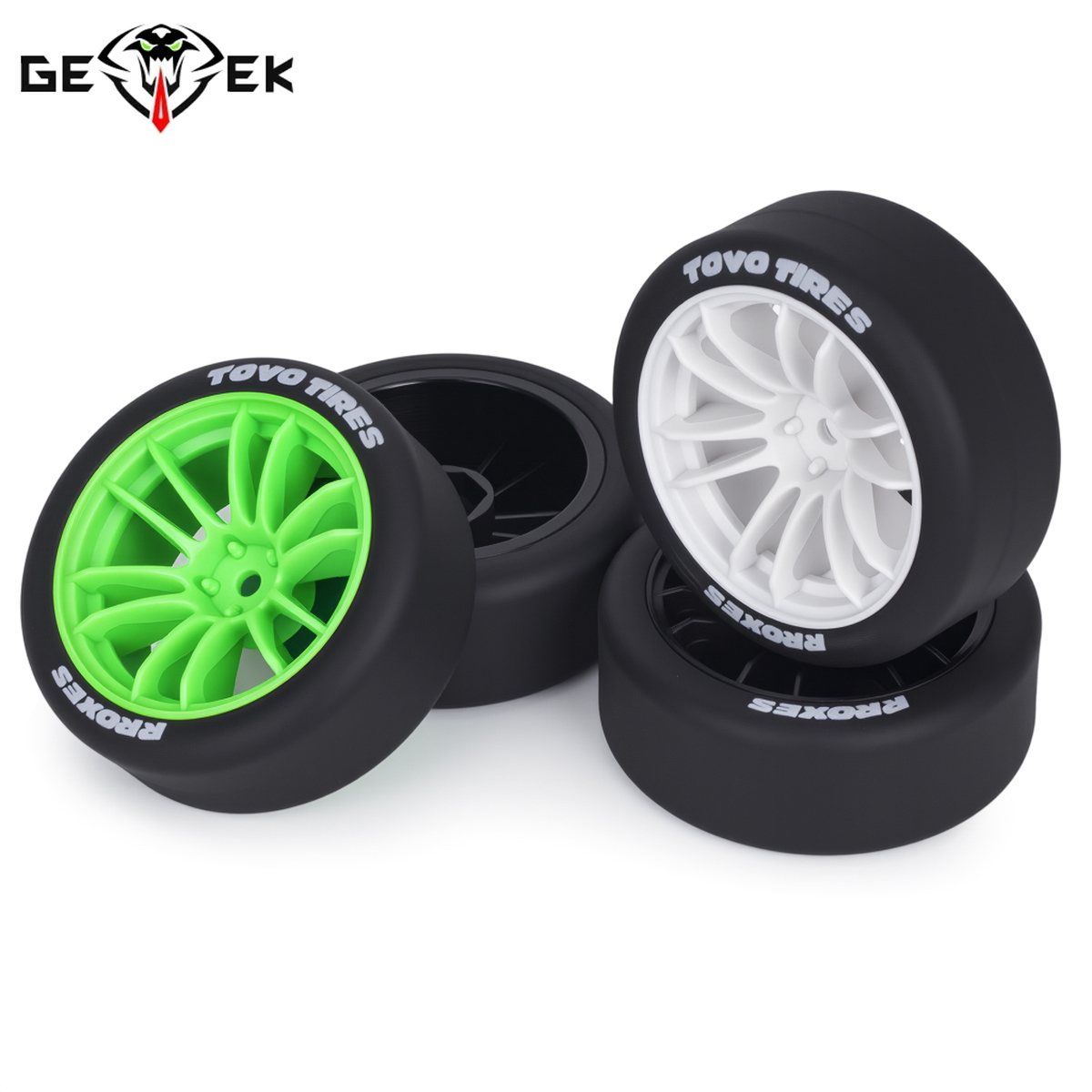 4Pcs Hard Drift Tires Wheel Ty - Tamiya Model Rc Car review and price