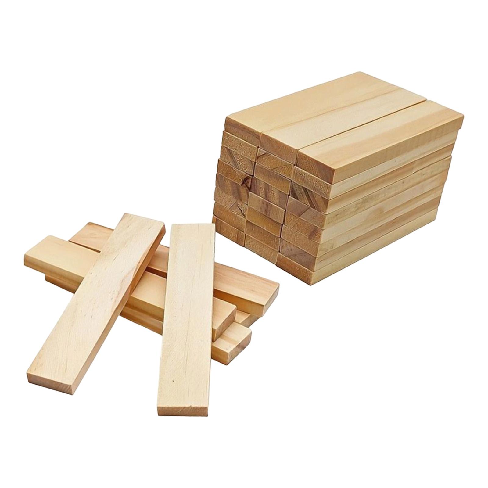 Wooden Blocks for Crafts Compa - Wooden Blocks Stacking review and price