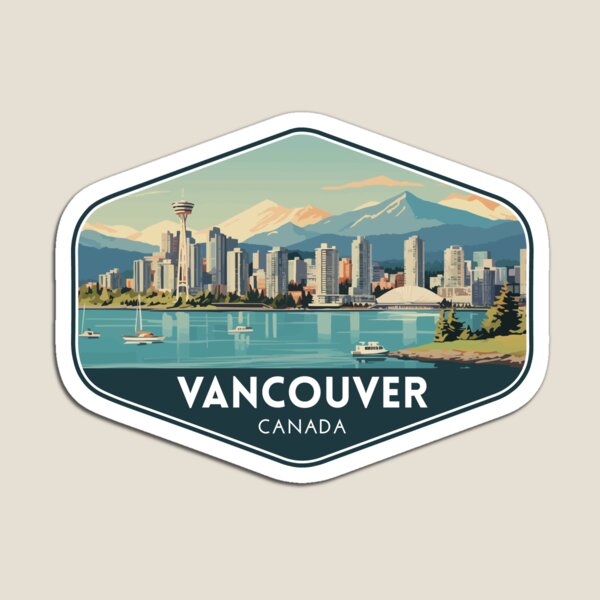 Vancouver Canada Travel Art  M - Kids Toys Canada review and price