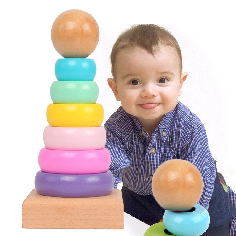 Children Rainbow Tower Ferrule - Kids Toys 2 Year Old review and price