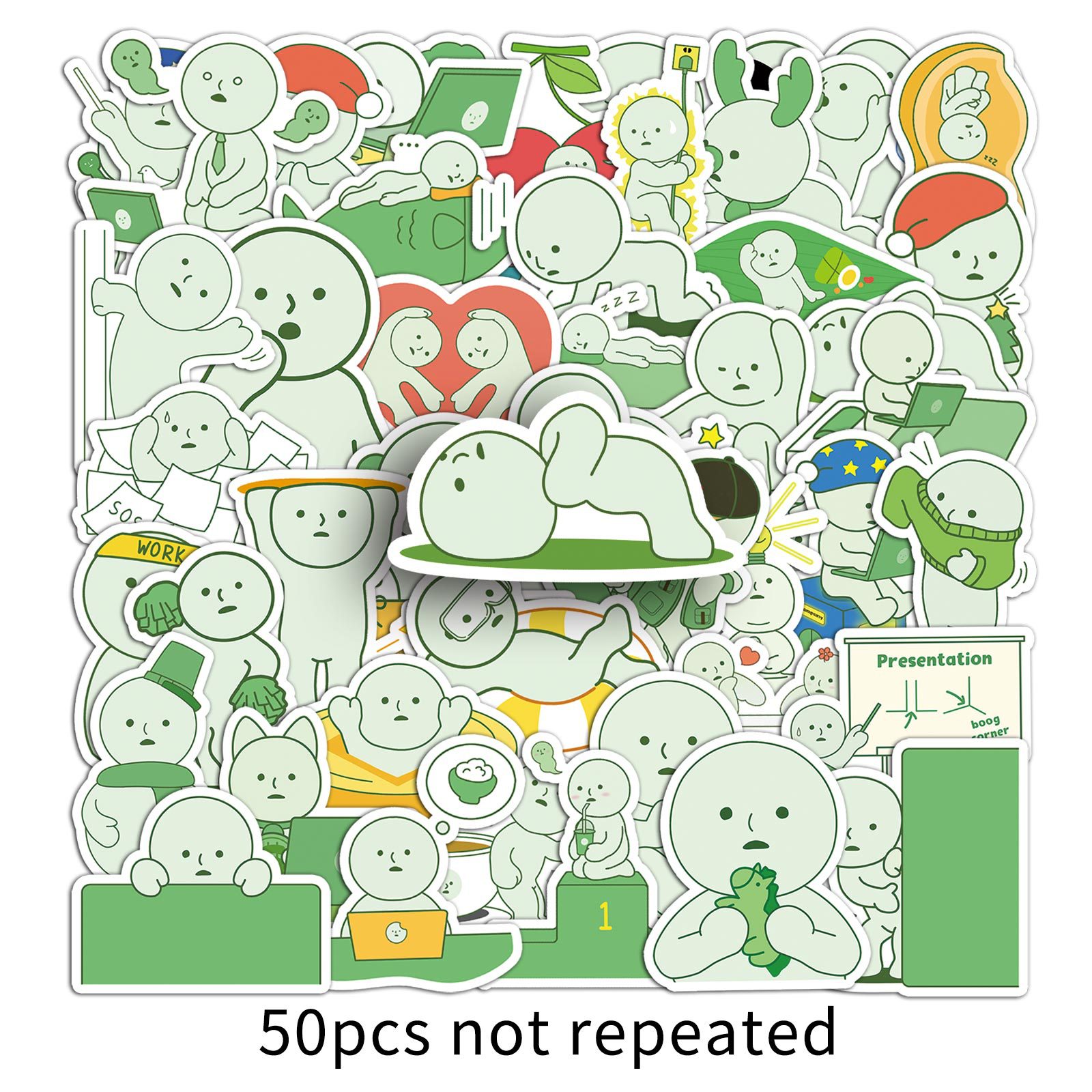 50PCS Smiski Stickers Cute Car - Kids Toys Cartoon Images review and price