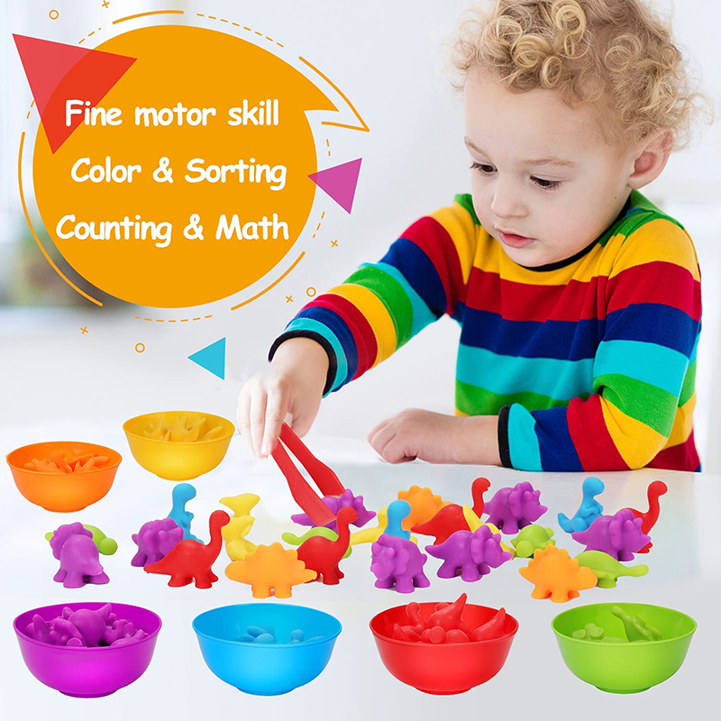6 Plastic Bowls with 2 Tweezer - Kids Toys 2 Year Old review and price