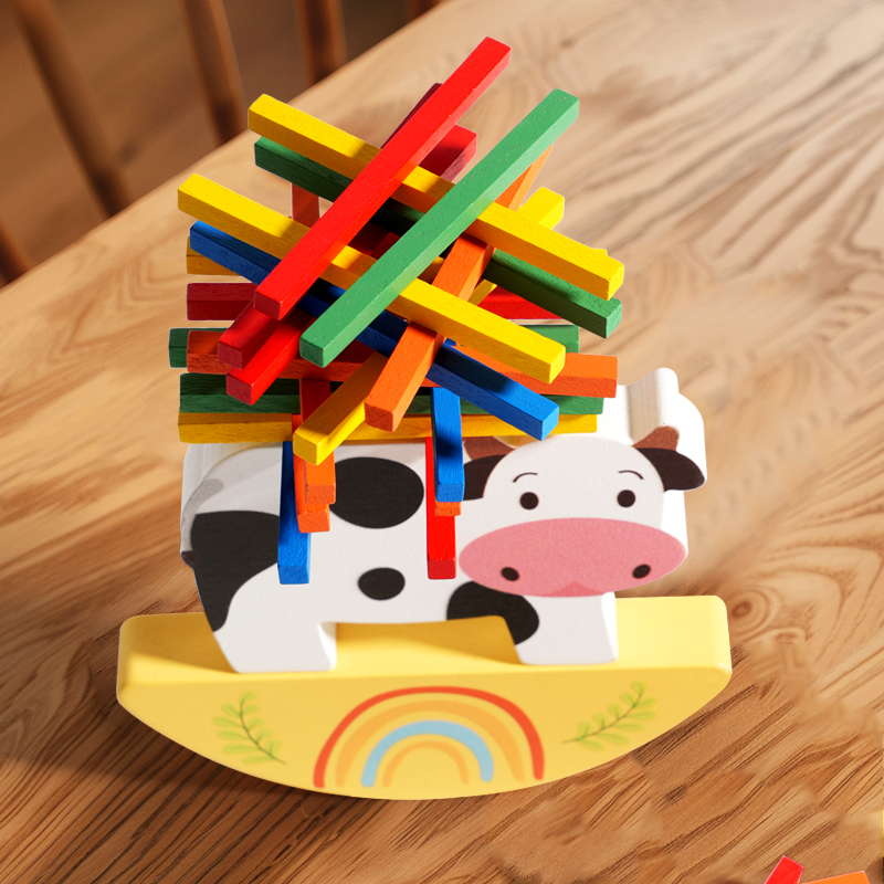 Wooden Animal Stacking Block G - Wooden Blocks Stacking review and price