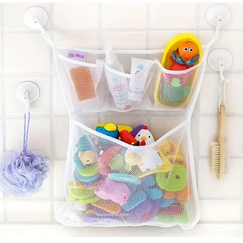 Toy Bag Net Bathroom Organizer - Kids Storage Toys review and price