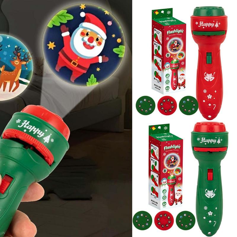 Christmas Handheld Flashlight  - Kids Toys Cartoon Images review and price