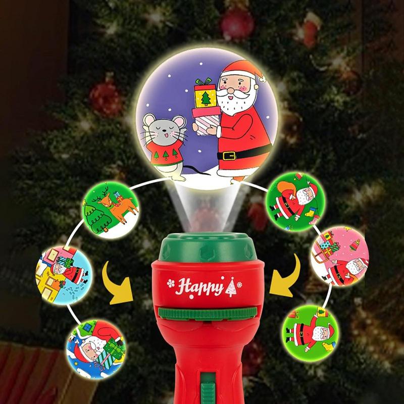 Christmas Handheld Flashlight  - Kids Toys Cartoon Images review and price