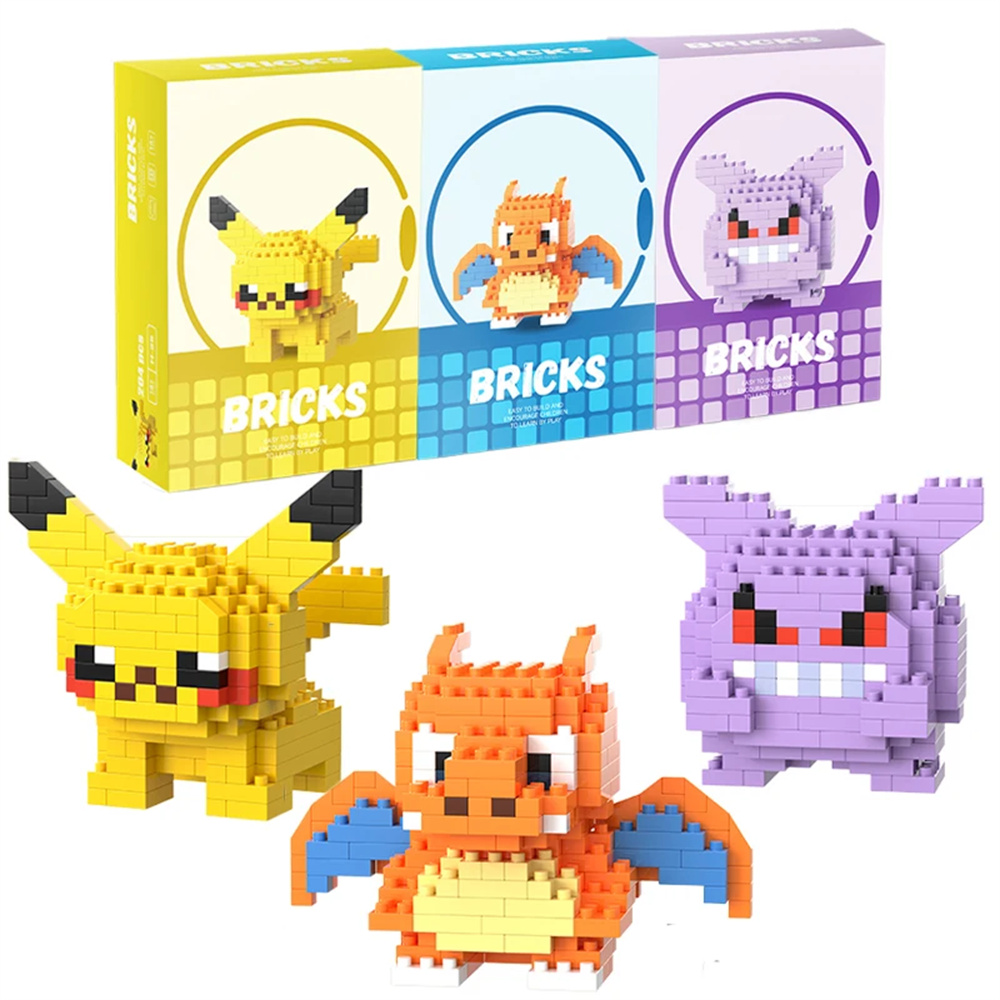 Pokemon Micro Building Blocks  - Kids Toys Blocks review and price