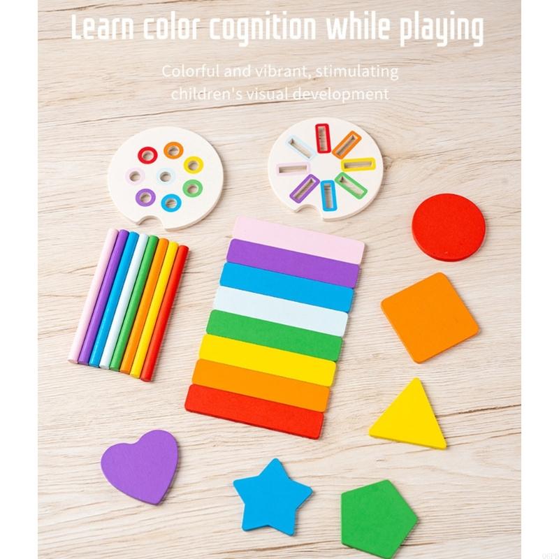 Educational Wooden Sorter Toy  - Kids Toys 2 Year Old review and price