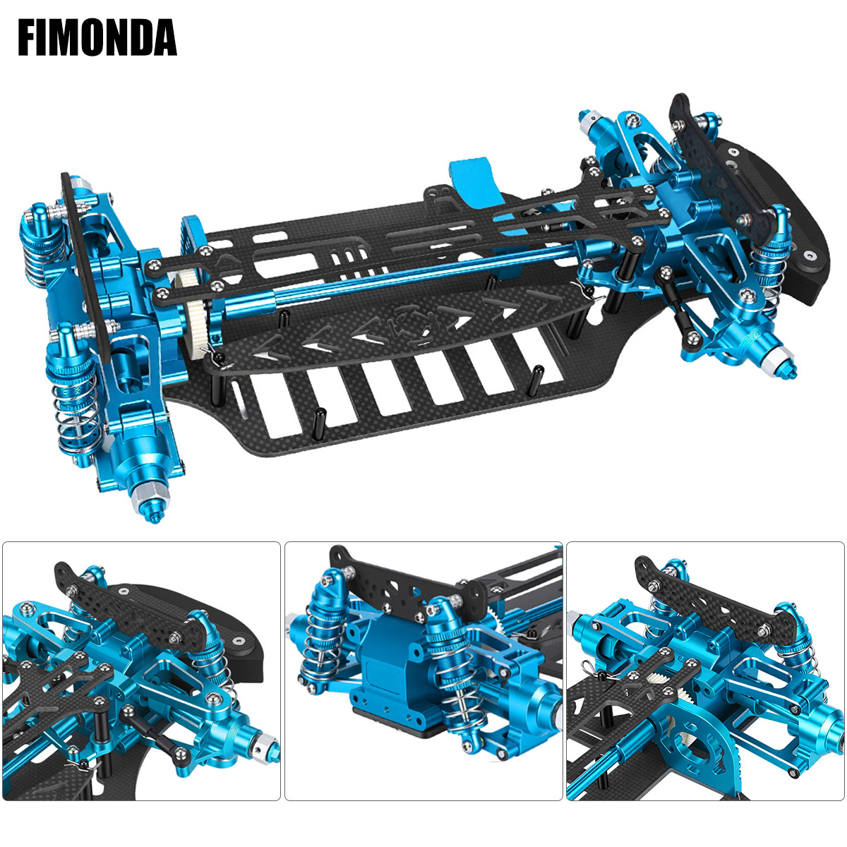 Aluminum & Carbon Fiber Frame  - Tamiya Model Rc Car review and price