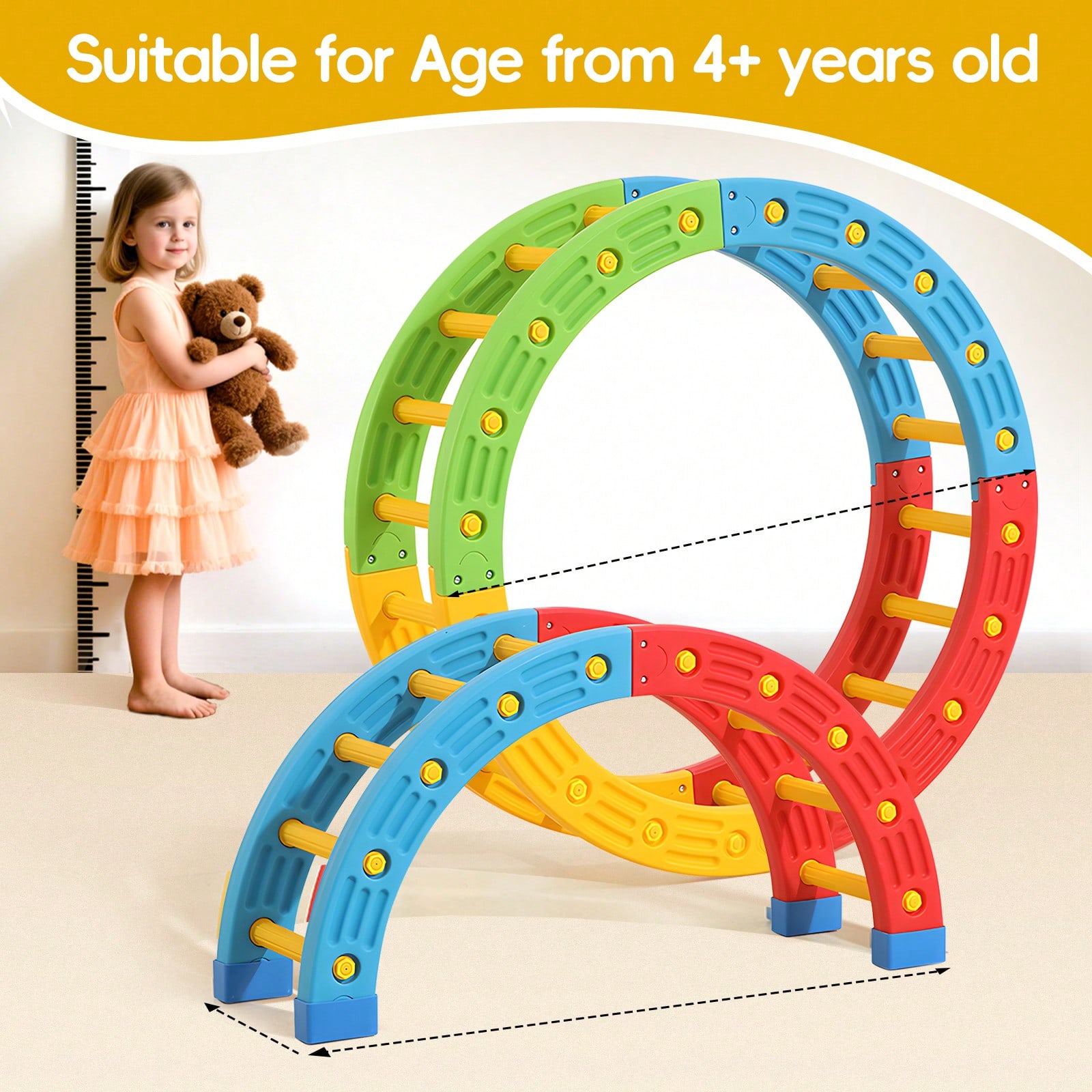 GCCSJ 2-In-1 Foldable Toddler  - Kids Toys 2 Year Old review and price