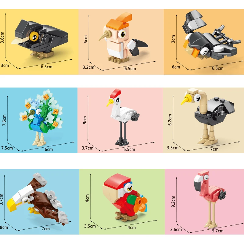 Bricks Animal Bird Paradise Cr - Kids Toys Blocks review and price