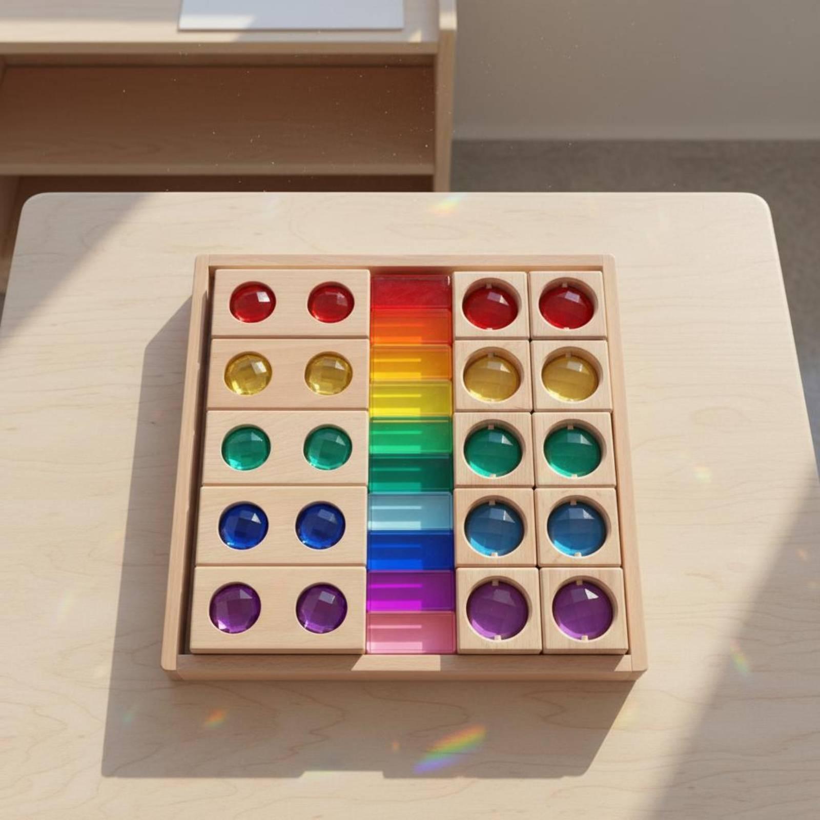 Wooden Sensory Stacking Toy Fa - Wooden Blocks Stacking review and price