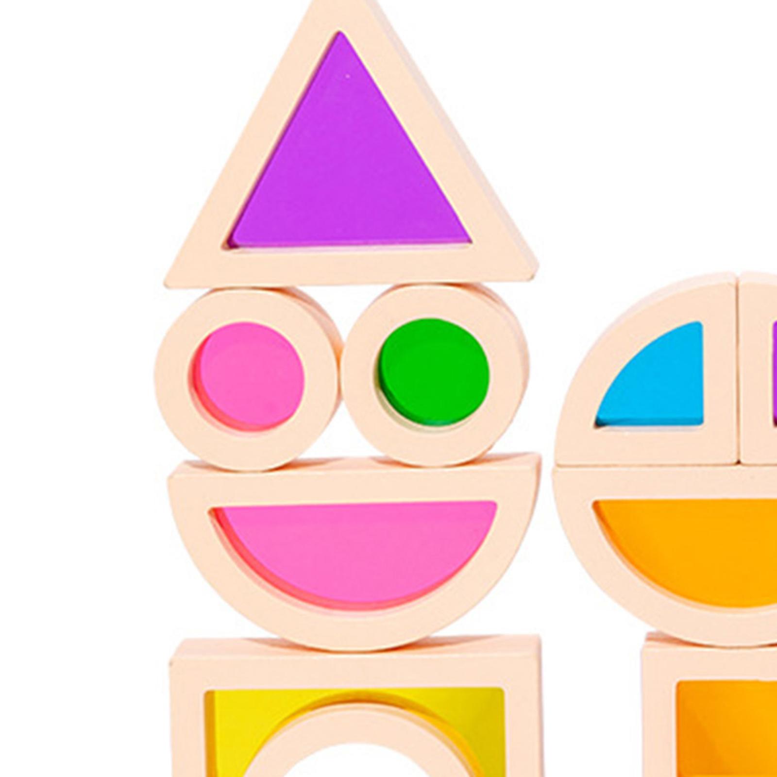 25 Pieces Stacking Building Bl - Wooden Blocks Stacking review and price