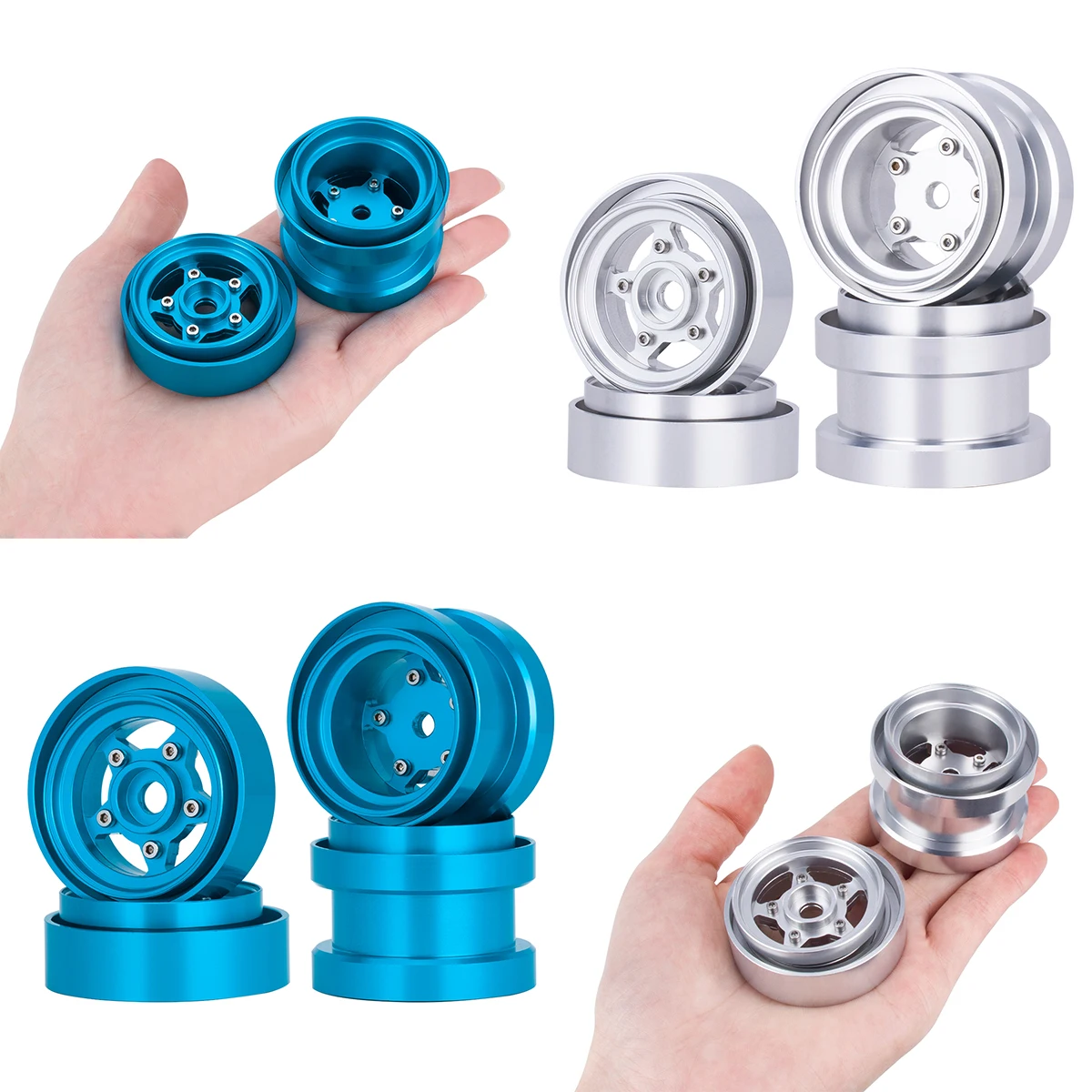 Aluminum Beadlock Wheels for 1 - Tamiya Model Rc Car review and price