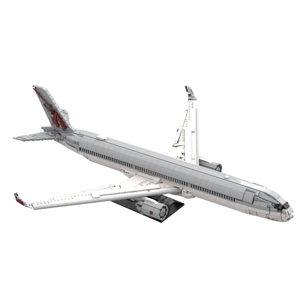 Gobricks MOC Qatar Airways Air - Kids Toys Qatar review and price