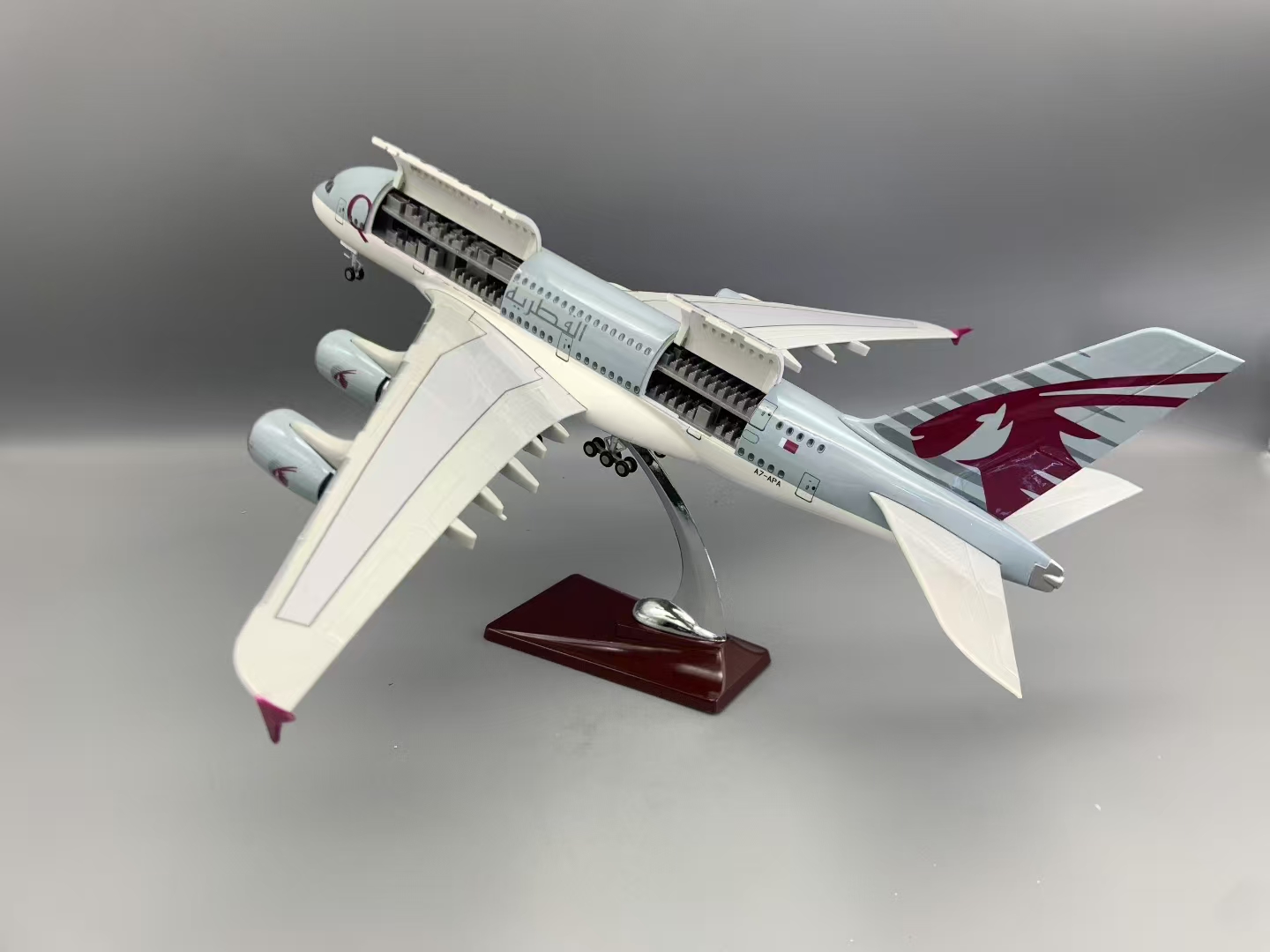 NEW A380 Qatar Airways Model P - Kids Toys Qatar review and price