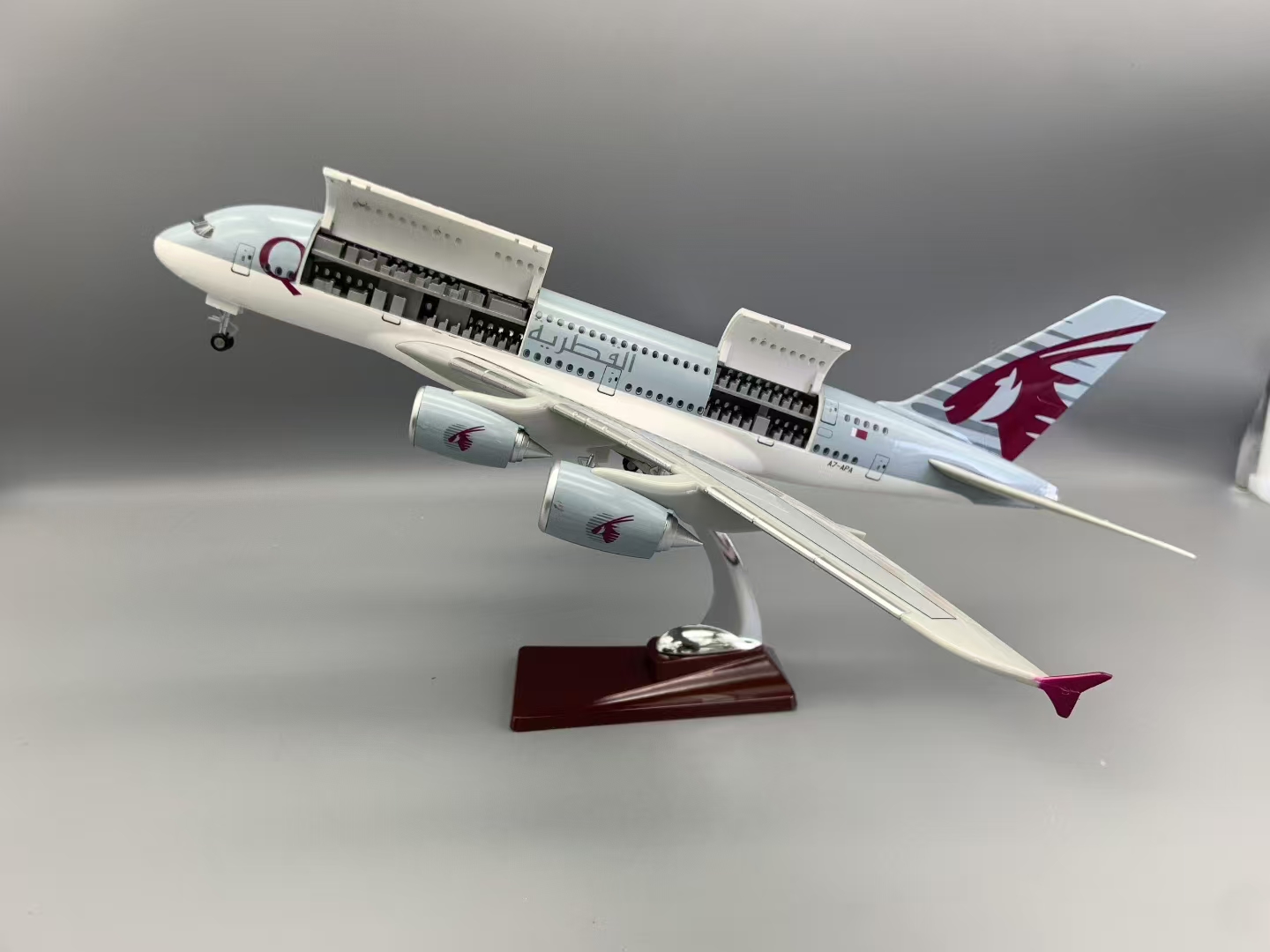 NEW A380 Qatar Airways Model P - Kids Toys Qatar review and price