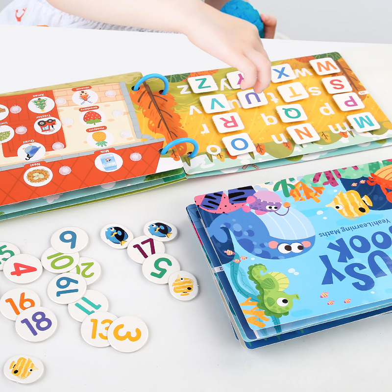 Montessori Baby Busy Book My F - Kids Toys 2 Year Old review and price